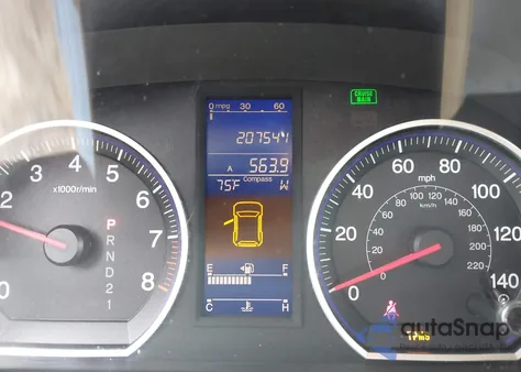 2011 Honda Cr-V Ex-L from USA, damaged, VIN JHLRE3H75BC012886